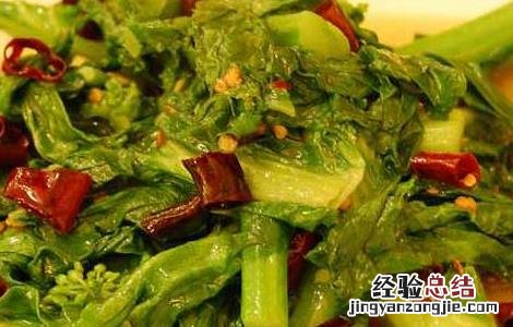 干白菜苔的做法大全 白菜苔的家常做法大全