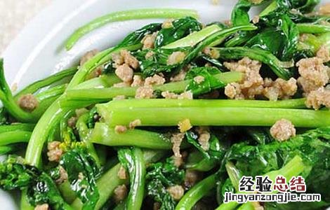 干白菜苔的做法大全 白菜苔的家常做法大全