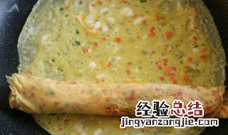 香肠厚蛋烧的做法 香肠鸡蛋烧