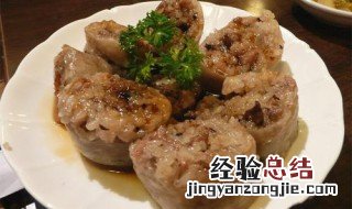 潮汕猪肠糯米如何做 潮汕猪肠糯米做法