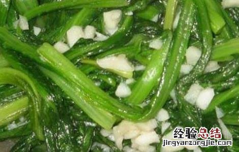 蒜蓉油麦菜的功效及做法 蒜蓉油麦菜的做法大全
