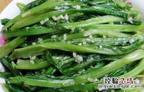 蒜蓉油麦菜的功效及做法 蒜蓉油麦菜的做法大全