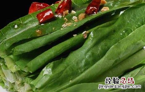 炝拌油麦菜的功效及做法 炝拌油麦菜的功效及做法视频