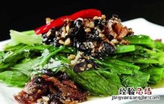 豆豉鲮鱼油麦菜怎么做好吃窍门 豆豉鲮鱼油麦菜的功效及做法