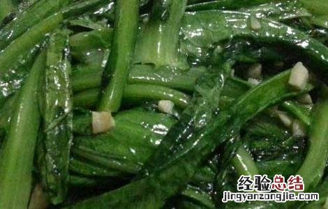 蒜蓉炒油麦菜的功效及做法 蒜蓉炒油麦菜的功效及做法大全