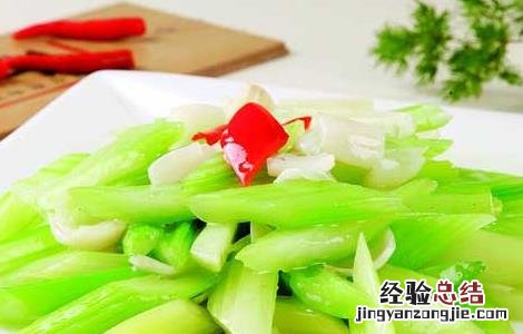 西芹百合的功效及做法 西芹百合营养价值及功效