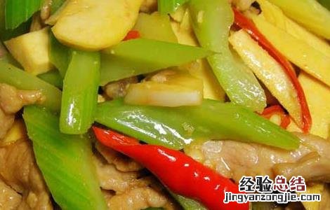 西芹炒肉的功效及做法 西芹炒肉的做法大全