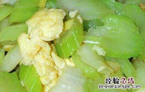 西芹炒鸡蛋的功效及做法 西芹炒鸡蛋的做法大全