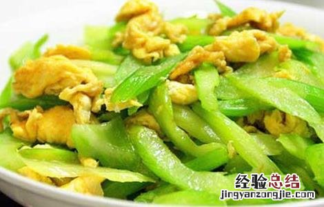 西芹炒鸡蛋的功效及做法 西芹炒鸡蛋的做法大全