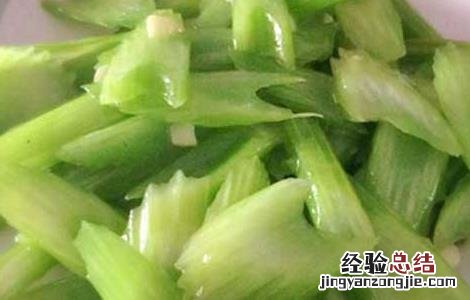 清炒西芹的功效及做法 清炒西芹的做法大全