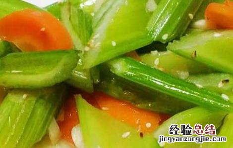 清炒西芹的功效及做法 清炒西芹的做法大全