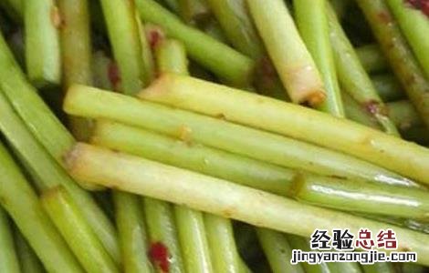如何素炒蒜苔 素炒蒜苔的功效及做法