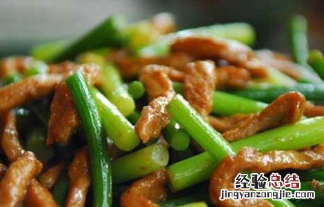 蒜苔炒肉的功效及做法窍门 蒜苔炒肉的功效及做法