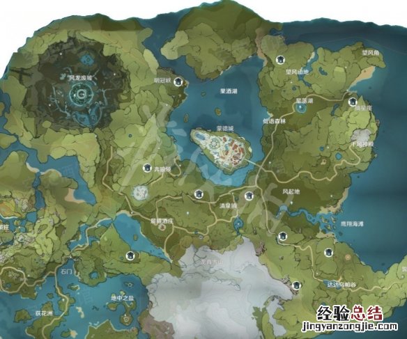 原神蒙德地灵龛位置在哪 原神蒙德地灵龛位置介绍