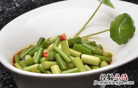 蒜苔简单的腌制方法 家常蒜苔的腌制方法