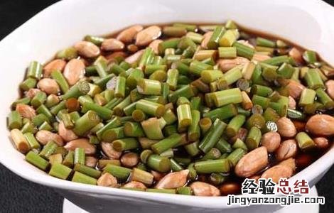 蒜苔简单的腌制方法 家常蒜苔的腌制方法