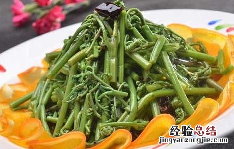 素炒蕨菜的功效及做法窍门 素炒蕨菜的功效及做法