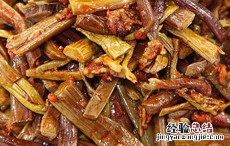 干蕨菜的家常做法大全视频 干蕨菜的家常做法大全