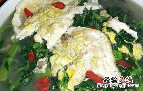 苋菜鸡蛋汤的功效及做法 苋菜鸡蛋汤的功效及做法视频