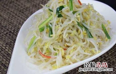 凉拌黄豆芽的家常做法简单 凉拌黄豆芽的家常做法
