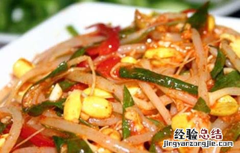 凉拌黄豆芽的家常做法简单 凉拌黄豆芽的家常做法