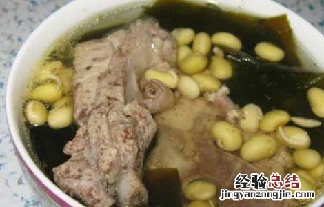 海带黄豆排骨汤的功效和做法 海带黄豆排骨汤的功效和做法视频