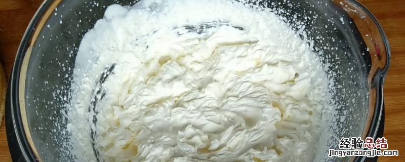 稀奶油怎么打发成奶油没有打蛋器 稀奶油怎么打发成奶油