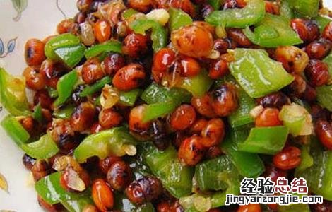 青椒炒黄豆的家常做法窍门 青椒炒黄豆的家常做法