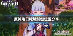 原神落日鳅鳅在哪抓 原神日落果在哪采集