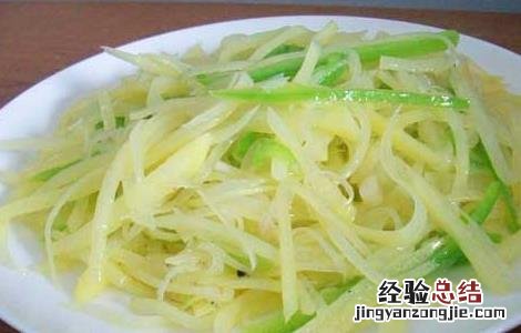 清炒土豆丝的家常做法 清炒土豆丝的家常做法视频
