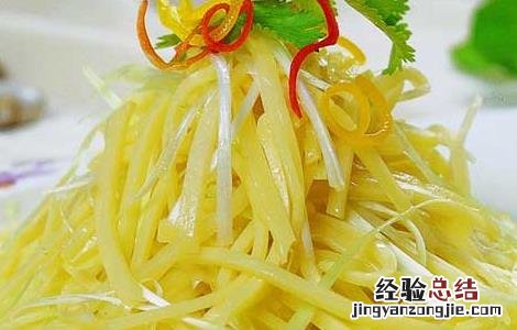 清炒土豆丝的家常做法 清炒土豆丝的家常做法视频