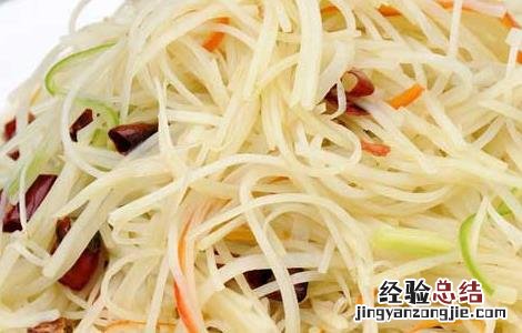 醋溜土豆丝的做法窍门 醋溜土豆丝的家常做法