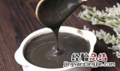 绿豆芝麻糊如何做 绿豆芝麻糊的功效介绍