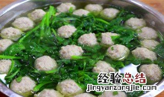 肉丸子汤如何做不散 肉圆子汤做法介绍