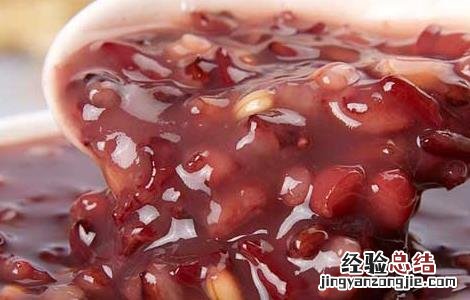 黑米红豆粥的功效和做法 黑米红豆粥的功效和做法窍门