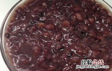 黑米红豆粥的功效和做法 黑米红豆粥的功效和做法窍门