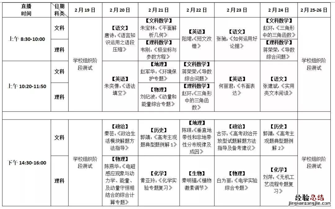 桂林名师云课堂首頁 桂林名师云课堂课表