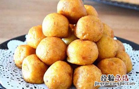 红薯丸子的家常做法 糯米红薯丸子的家常做法