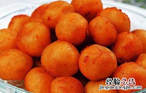 红薯丸子的家常做法 糯米红薯丸子的家常做法