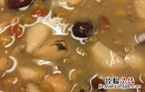 绿豆红枣汤的家常做法 绿豆红枣汤图片
