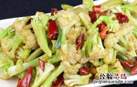 干煸菜花的家常做法 干锅菜花的家常做法