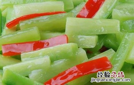 清炒莴笋的家常做法 清炒莴笋片的家常做法