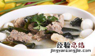 排骨海带豆腐煲汤的做法 排骨海带豆腐煲