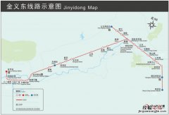 金义东轻轨最新规划图 2023年金义东轻轨站点明细