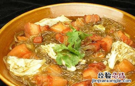 白菜猪肉炖粉条的做法 最正宗的做法煮 白菜猪肉炖粉条的做法