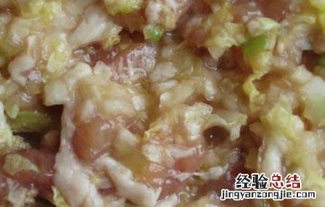 白菜猪肉包子馅的做法和配方 白菜猪肉饺子馅的做法