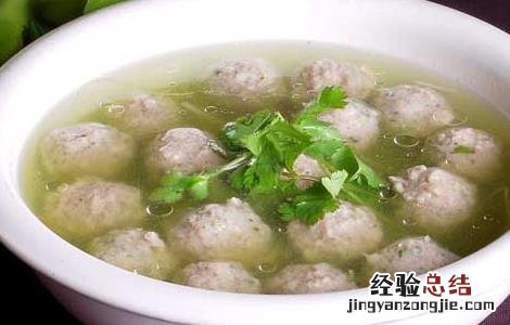 羊肉丸子汤的做法及配料 羊肉丸子汤的做法