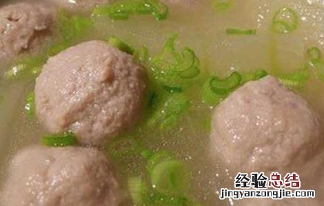 羊肉丸子汤的做法及配料 羊肉丸子汤的做法