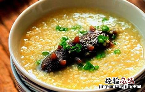 海参小米粥的做法和功效 海参小米粥的做法