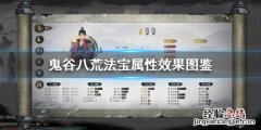 鬼谷八荒法宝属性效果图鉴 鬼谷八荒法宝属性效果图鉴在哪